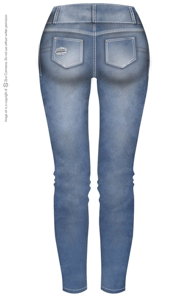 LT.ROSE 2014 Butt Lifting Ripped Jeans | Jeans Levanta Cola Colombianos